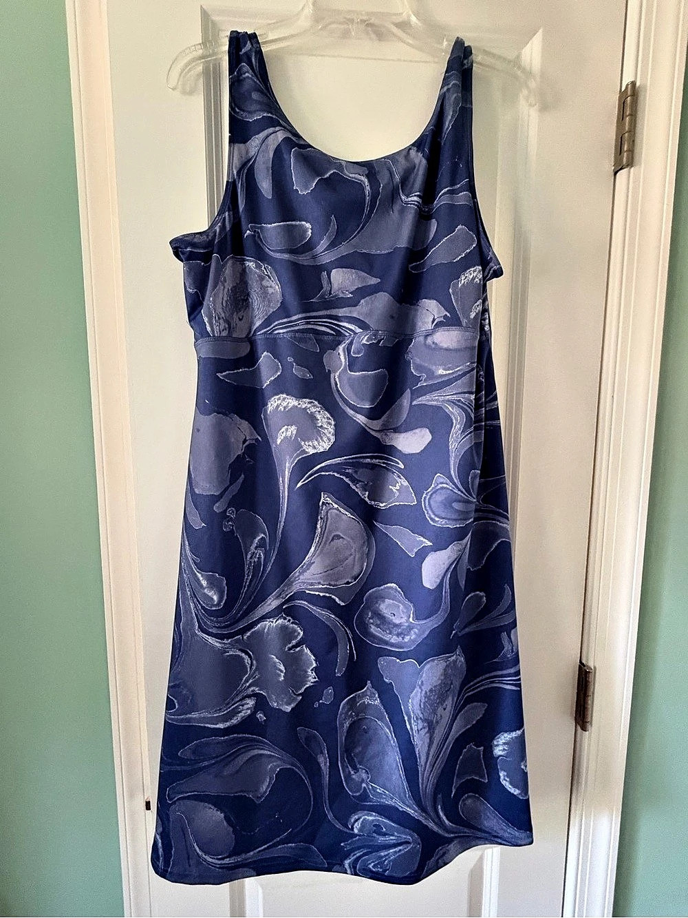 Columbia Women's PFG Tidal Dress Blue Paisley Midi